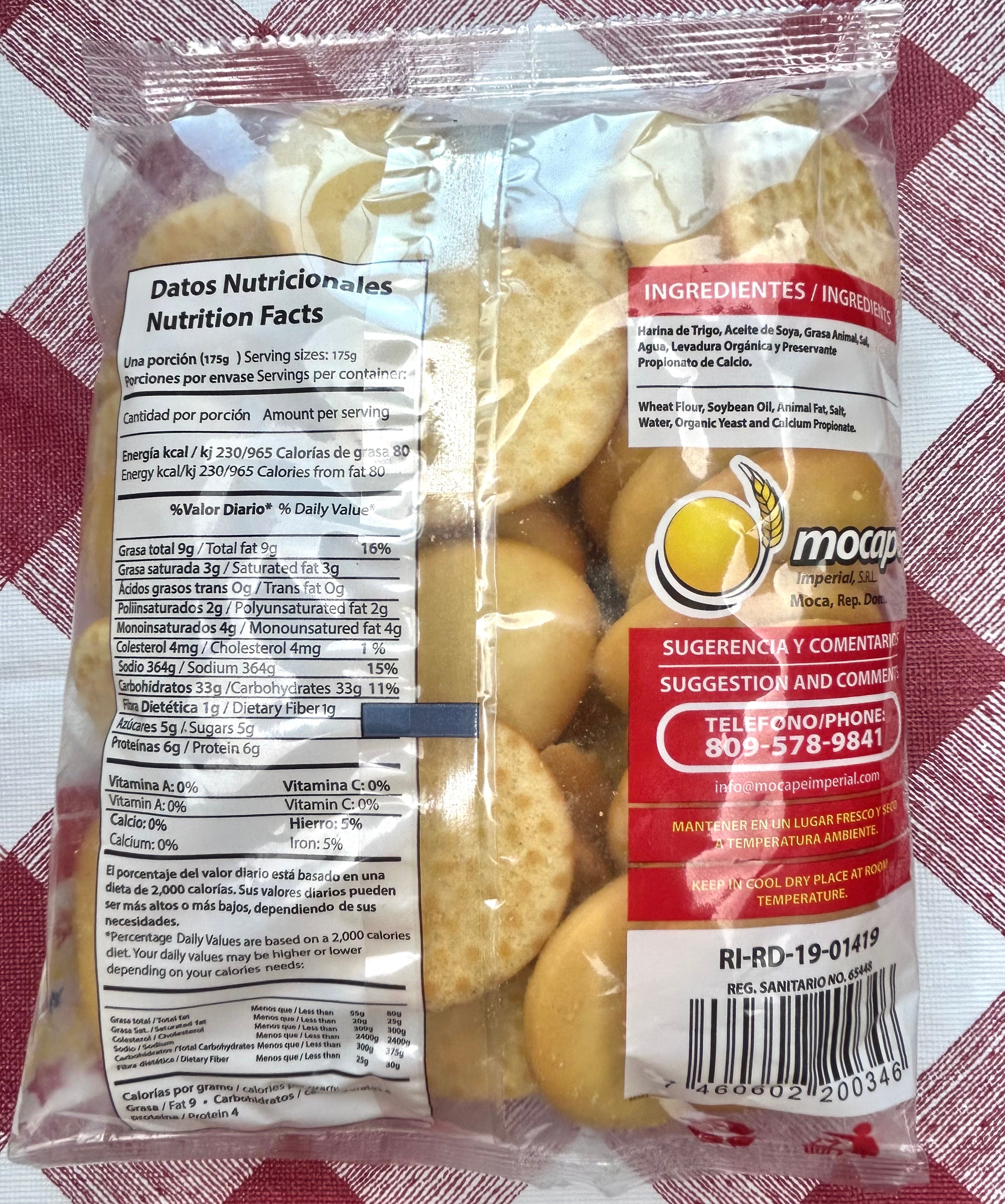 Pa'Pikar Galletas Mocana - Moca's cookies