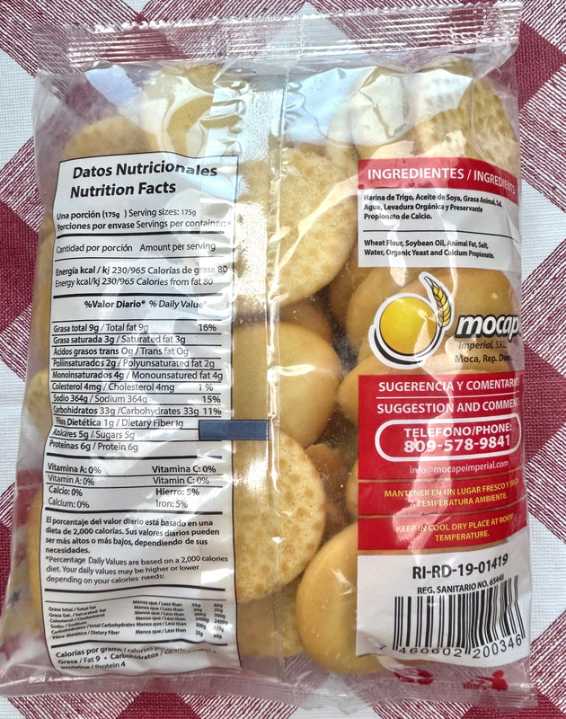 Pa'Pikar Galletas Mocana - Moca's cookies